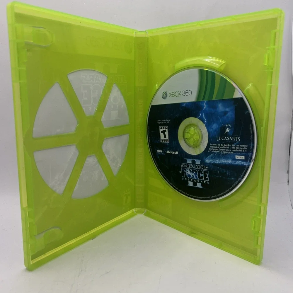 Star Wars: The Force Unleashed 2 (Microsoft Xbox 360) No Manual